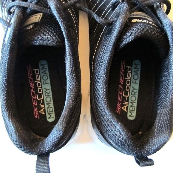 Skechers Women's Synergy Look Book Size 10 Black Running Shoes Sneakers SN11963S - Picture 8 of 12